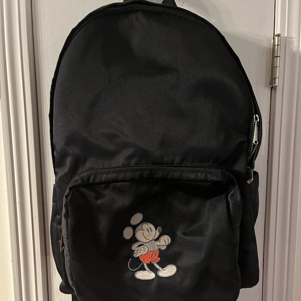 Black Mickey Mouse Backpack